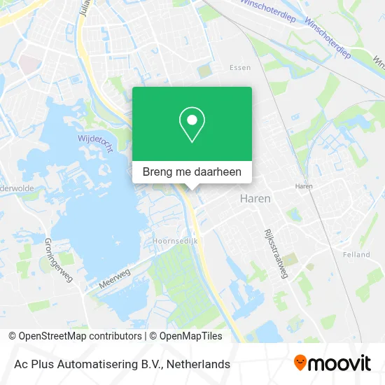 Ac Plus Automatisering B.V. kaart