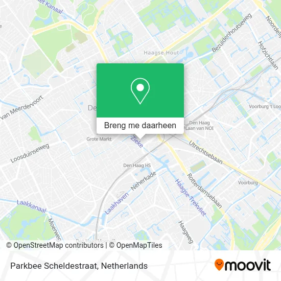 Parkbee Scheldestraat kaart
