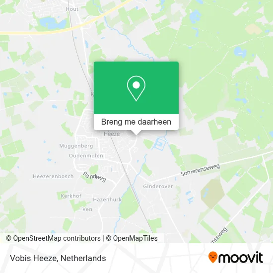 Vobis Heeze kaart