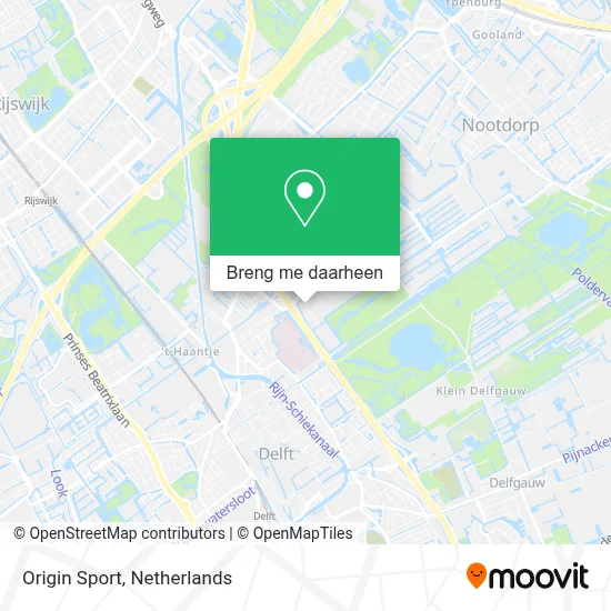 Origin Sport kaart