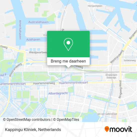 Kappingu Kliniek kaart