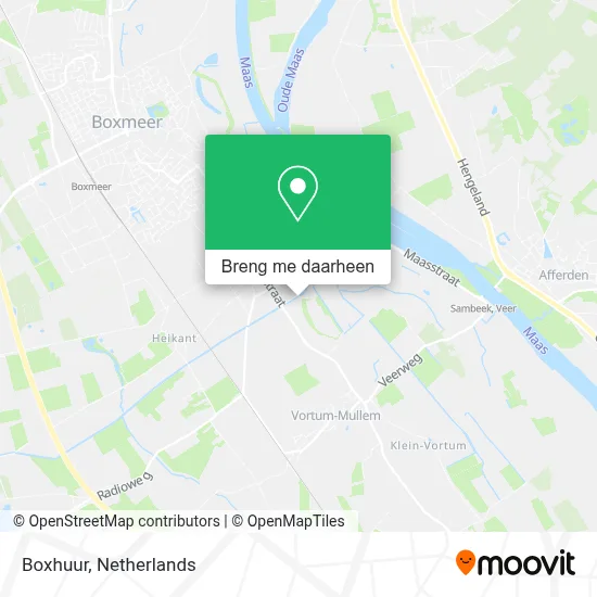 Boxhuur kaart