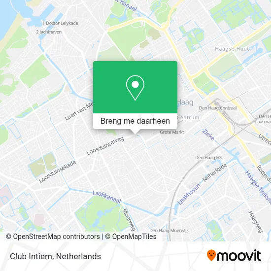Club Intiem kaart