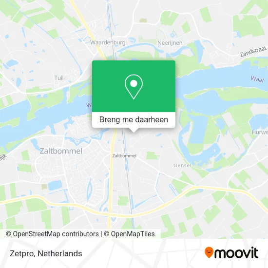 Zetpro kaart