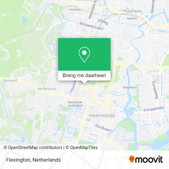 Flexington kaart