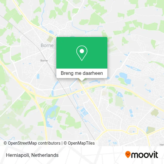 Herniapoli kaart