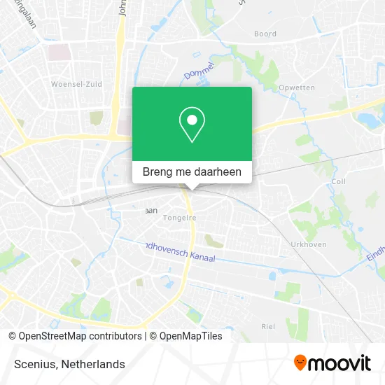 Scenius kaart
