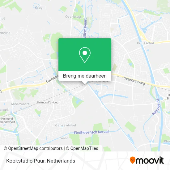 Kookstudio Puur kaart
