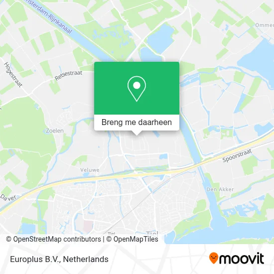 Europlus B.V. kaart