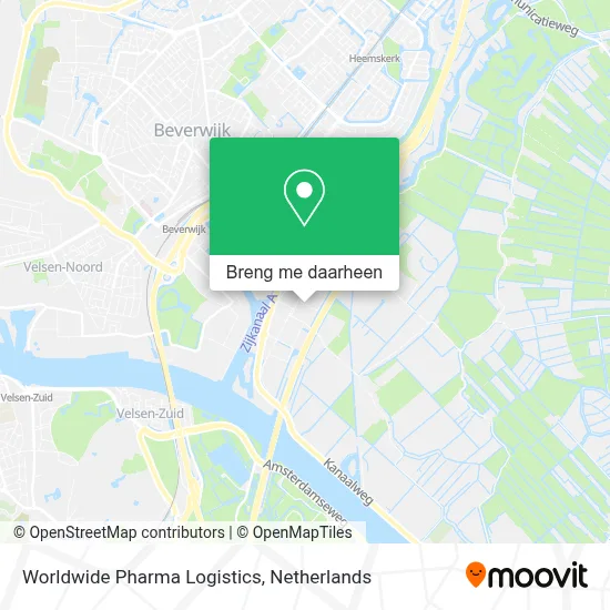 Worldwide Pharma Logistics kaart