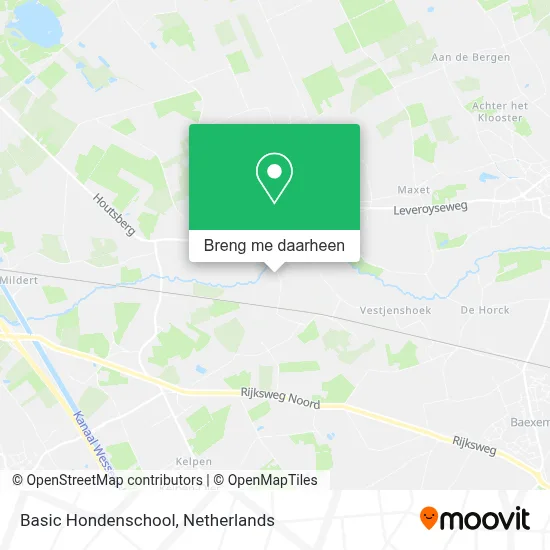 Basic Hondenschool kaart