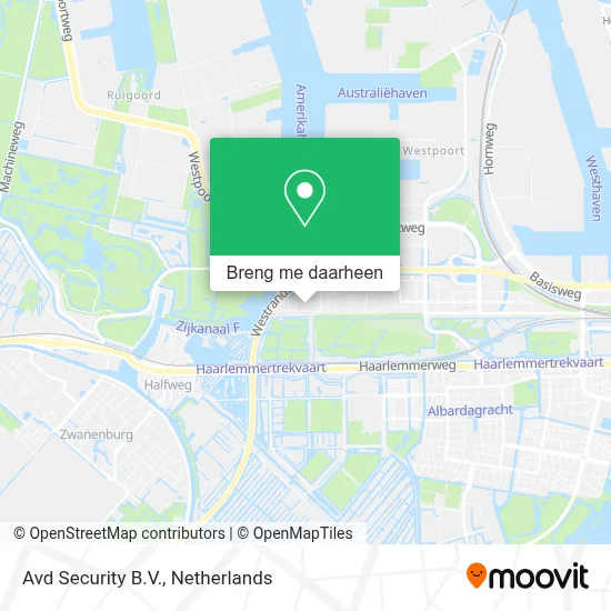 Avd Security B.V. kaart