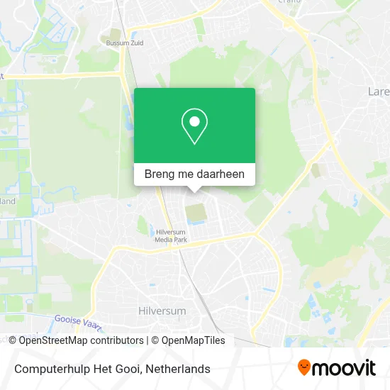 Computerhulp Het Gooi kaart