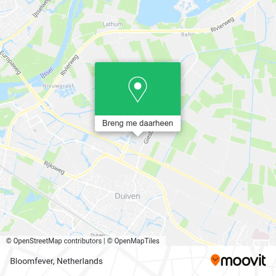 Bloomfever kaart