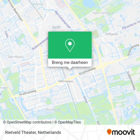 Rietveld Theater kaart