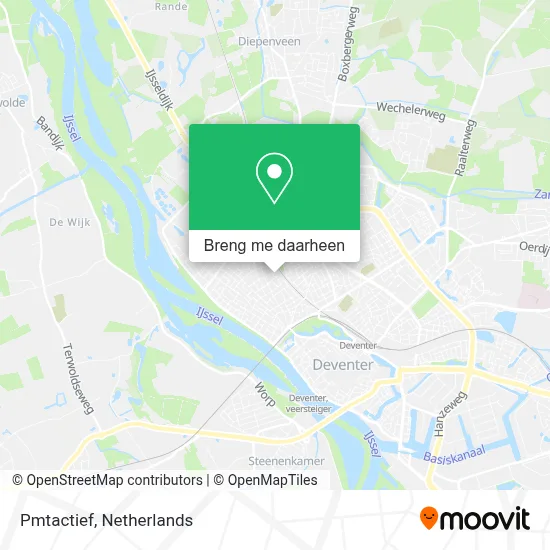 Pmtactief kaart