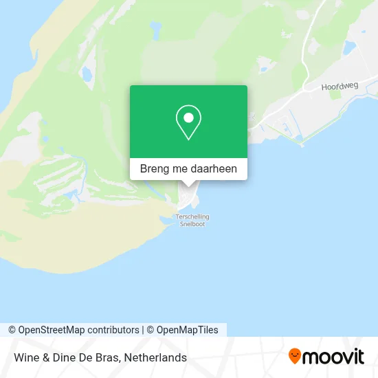 Wine & Dine De Bras kaart
