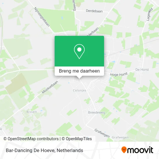 Bar-Dancing De Hoeve kaart