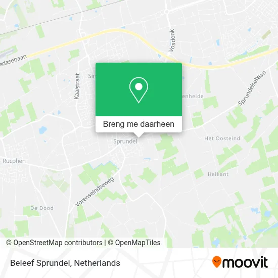 Beleef Sprundel kaart