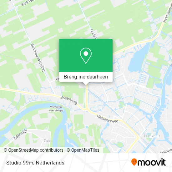 Studio 99m kaart