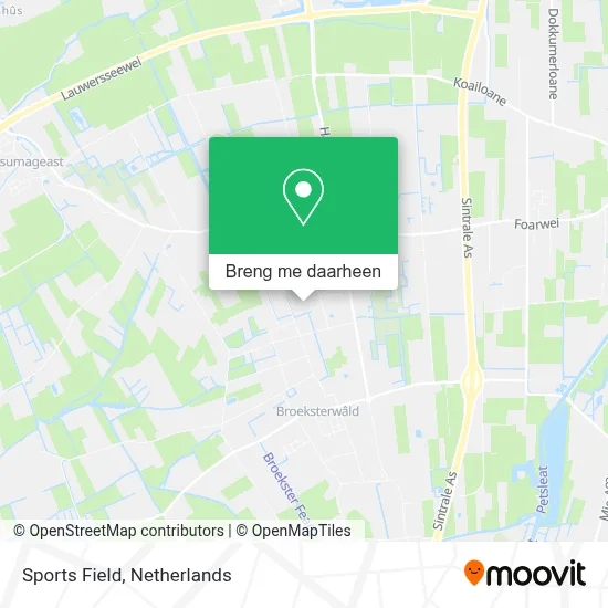 Sports Field kaart