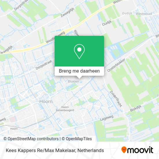 Kees Kappers Re/Max Makelaar kaart