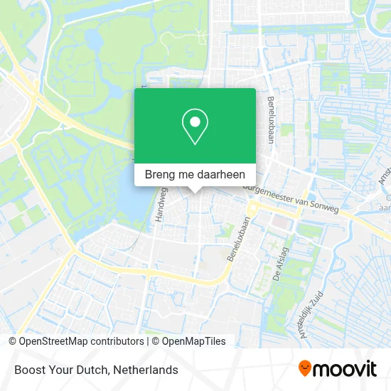 Boost Your Dutch kaart