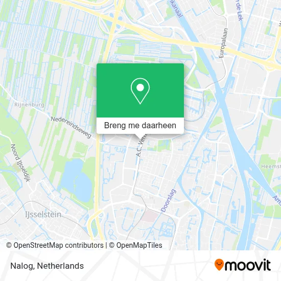 Nalog kaart