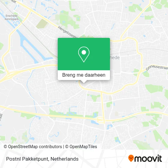 Postnl Pakketpunt kaart