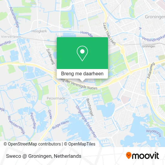 Sweco @ Groningen kaart