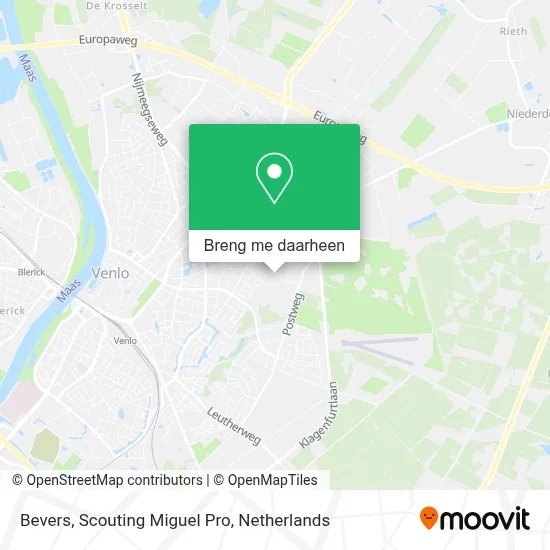 Bevers, Scouting Miguel Pro kaart