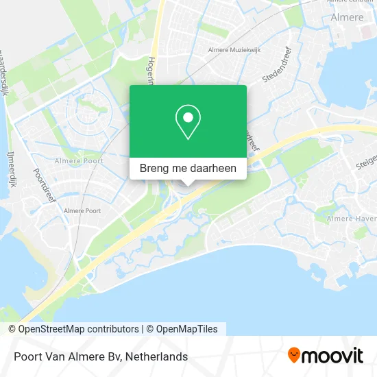 Poort Van Almere Bv kaart