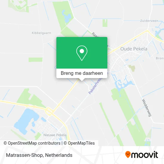 Matrassen-Shop kaart