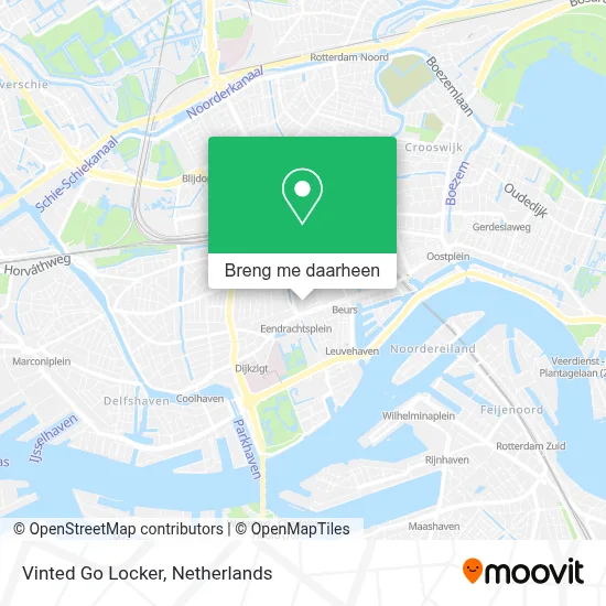 Vinted Go Locker kaart