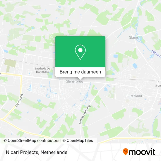 Nicari Projects kaart