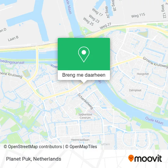 Planet Puk kaart