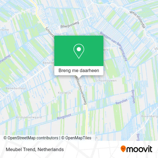Meubel Trend kaart