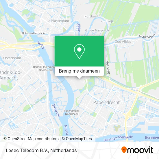 Lesec Telecom B.V. kaart