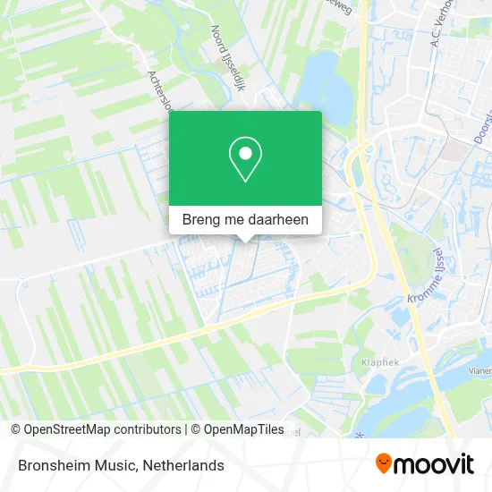 Bronsheim Music kaart