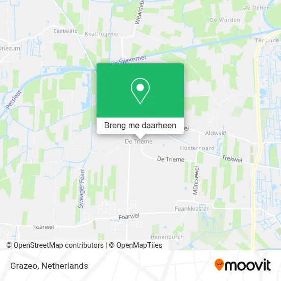 Grazeo kaart
