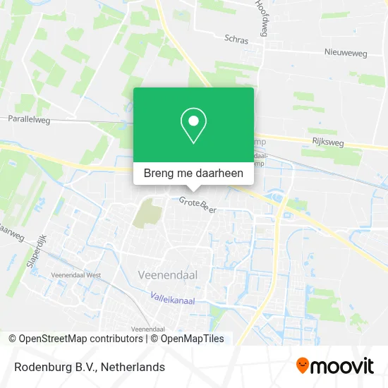 Rodenburg B.V. kaart