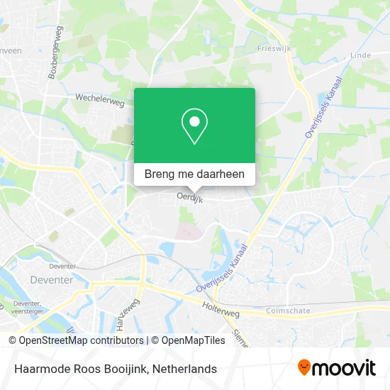 Haarmode Roos Booijink kaart
