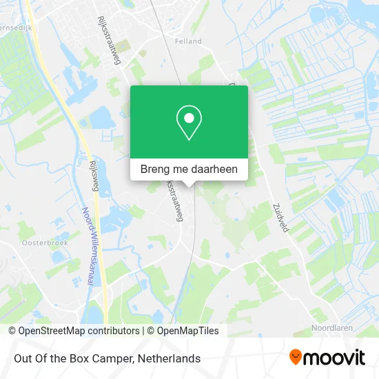 Out Of the Box Camper kaart