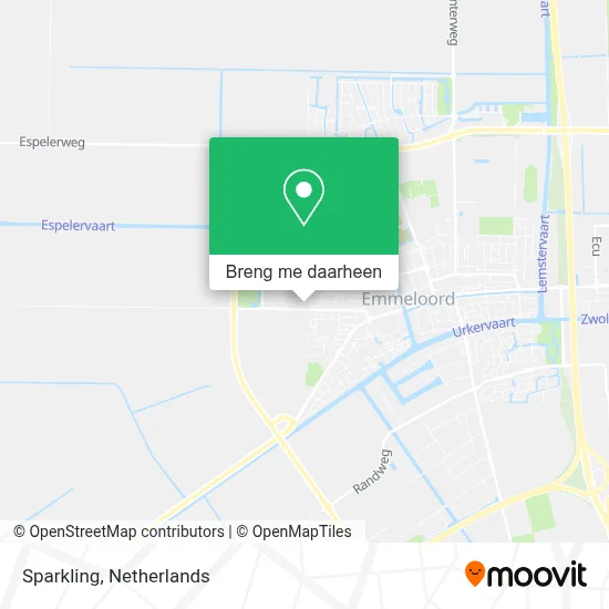 Sparkling kaart