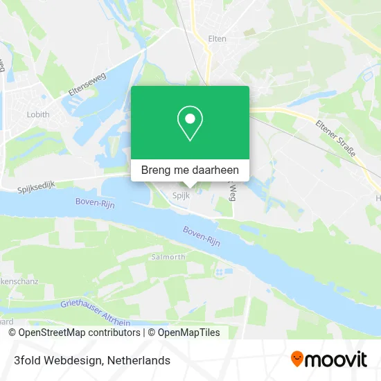 3fold Webdesign kaart