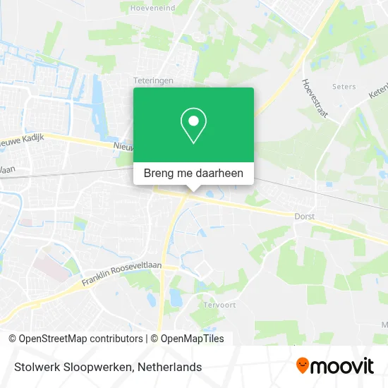Stolwerk Sloopwerken kaart