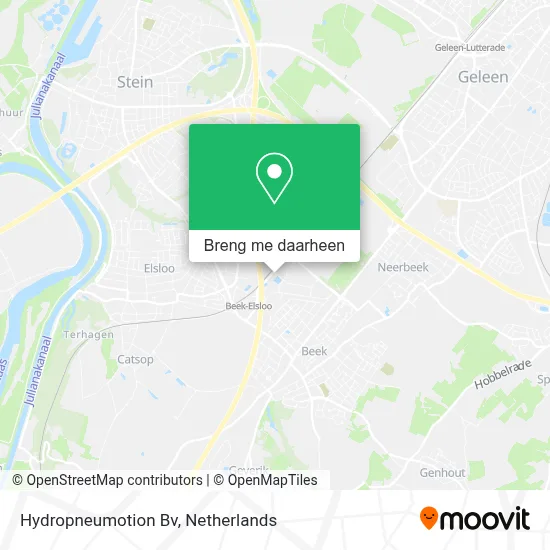 Hydropneumotion Bv kaart
