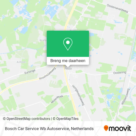 Bosch Car Service Wb Autoservice kaart