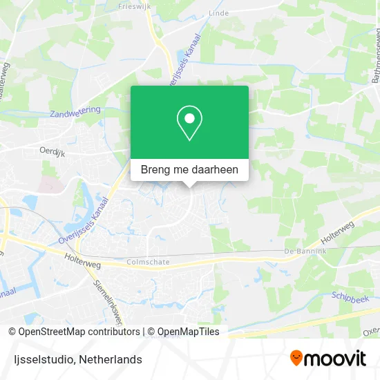 Ijsselstudio kaart