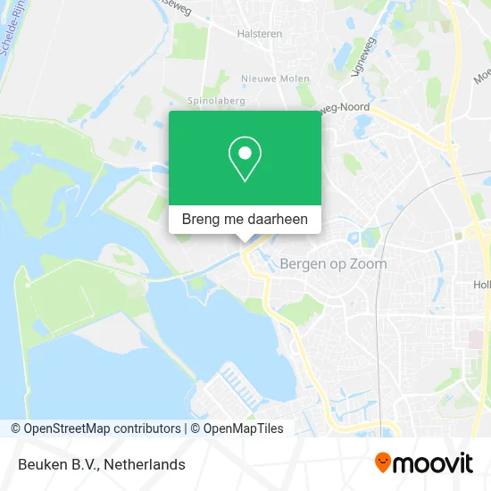 Beuken B.V. kaart